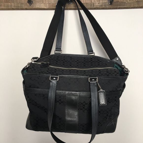 coach signature diaper bag